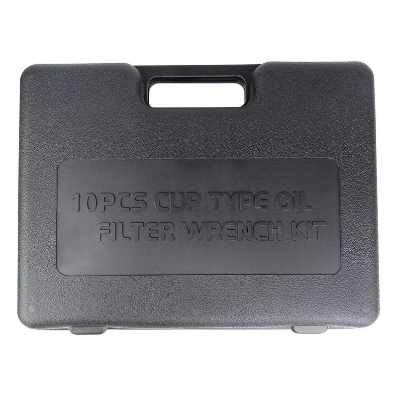 Ibetter 10PCS مجموعة أدوات مفتاح غطاء فلتر الزيت تشمل 24mm,27mm,29mm,30mm,32mm,36mm,38mm, 64mm مجموعة إزالة غلاف فلتر الزيت لتويوتا, BMW, مرسيدس, VW - Image 5